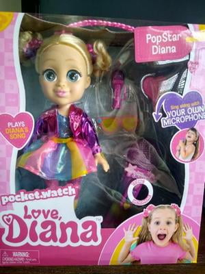Love Diana Toy Microphone for Kids, Musical Toy for Girls with Built-i –  E-BUYZ