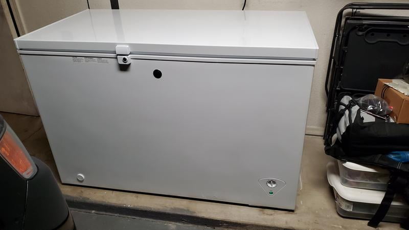 FCM11PHWW GE ®ENERGY STAR® 10.6 Cu. Ft. Manual Defrost Chest
