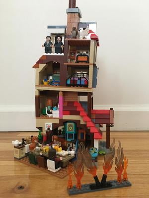 weasley's house lego