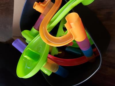kid connection deluxe marble race set instructions