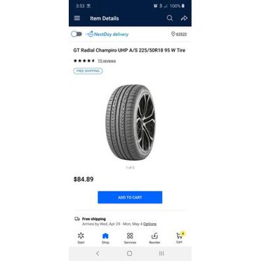 4 New GT Radial Champiro UHP A/S Tires 235/40R18 95Y XL High Performance All-Season