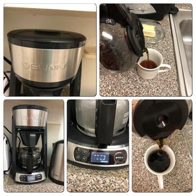 Bunn Heat N Brew Programmable Coffee Maker, 10 Cup