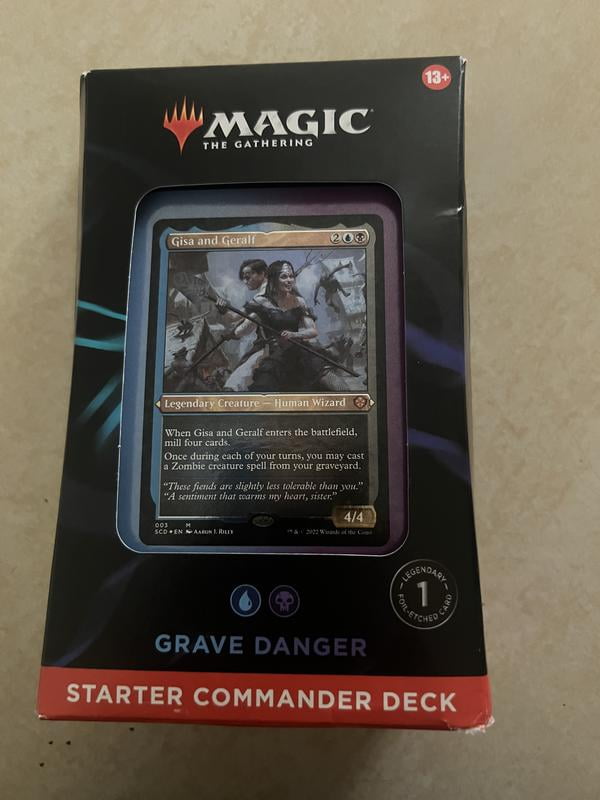 mtg gisa and geralf commander deck Magic The Gathering Starter Commander Deck main image 1