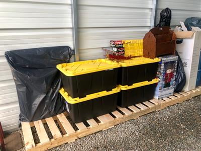 Crates And Pallet Half Pallet New Wood Walmart Com Walmart Com