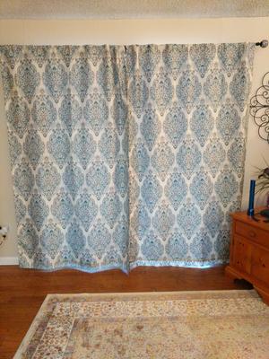 Better Homes Gardens 84 Persian Damask Room Darkening Panel Better Homes Gardens 84 Persian Damask Room Darkening Panel
