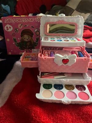 Sendida, Kids Makeup Kit, Pink Princess Toy for Girls 3-12