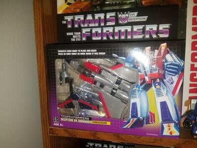Walmart transformers g1 reissue starscream deals