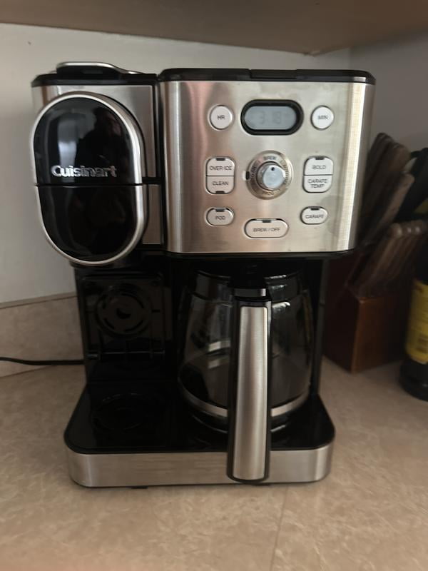 Cuisinart Brew Single Serve Pot Combo Brewer, Stainless Coffee Maker -  Walmart.com