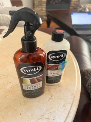 Zymol Z-507 Leather Cleaner and Z-509 Leather Conditioner (8 Ounce