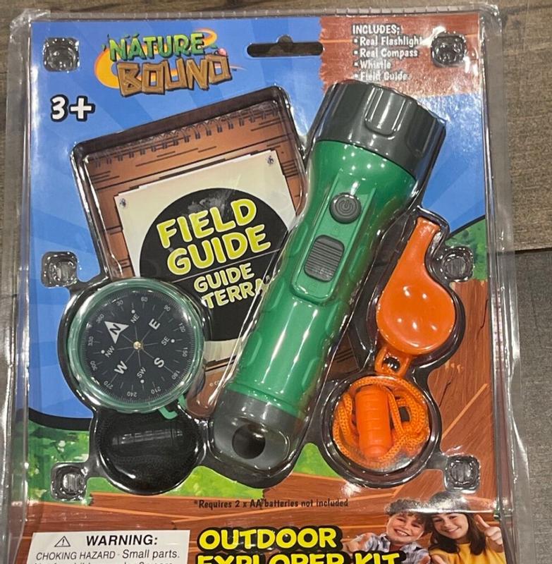 Nature Bound Outdoor Explorer Kit, Kids Adventure Set, Flashlight