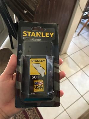 STANLEY 11-921L 50pk 1992 Heavy-Duty Utility Blades With Dispenser