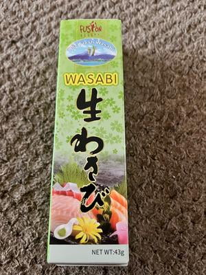 Fusion Select Real Wasabi in Tube 43g, Spicy Japanese Condiment