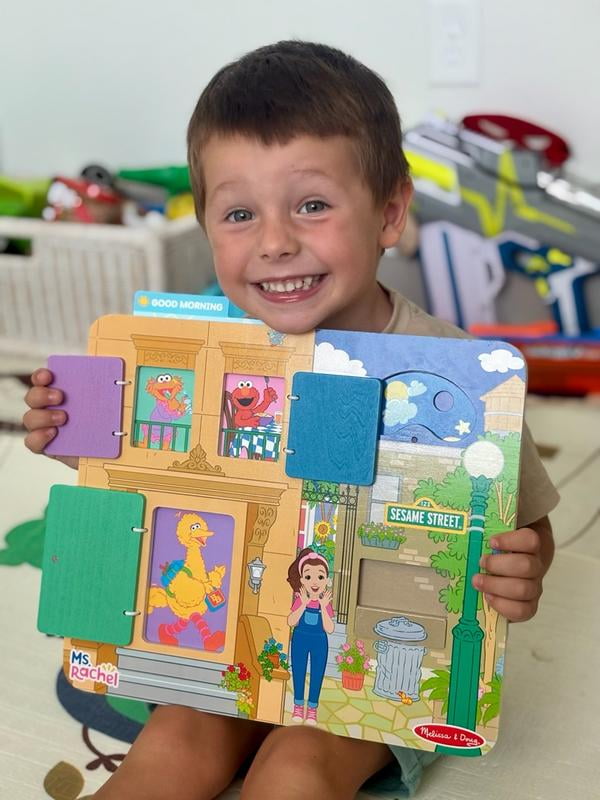 Melissa & Doug® Ms. Rachel™ Sesame Street Wooden Daily Routines