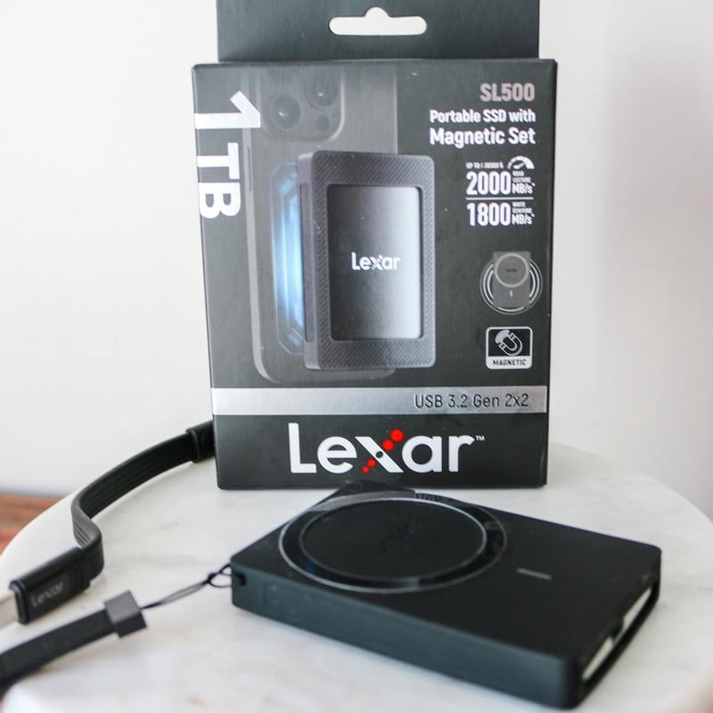 Customer reviews for Lexar 1TB SL500 Portable SSD with Magnetic