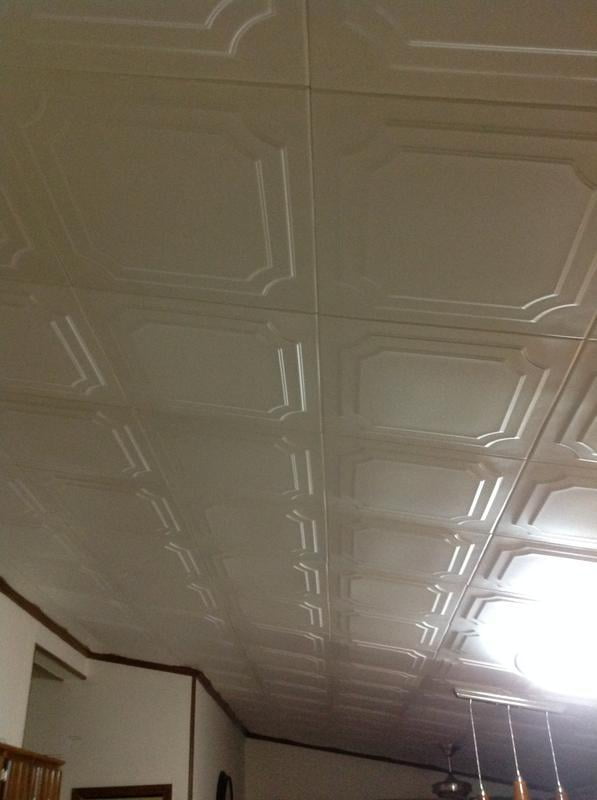 White Styrofoam Ceiling Beams Shelly Lighting