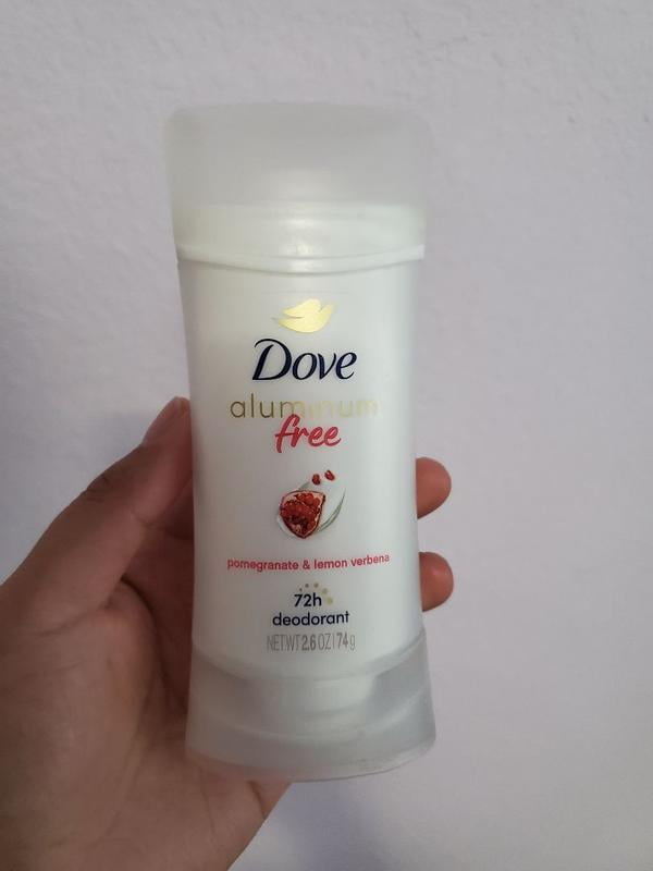 2 pack) Dove 0% Aluminum Women's Deodorant Stick, Pomegranate and