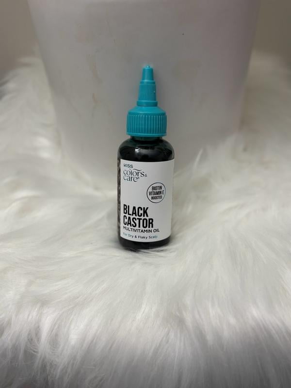 Customer reviews for KISS Colors & Care Multivitamin Oil for Hair &  Skincare, Black Castor, 2.5 oz