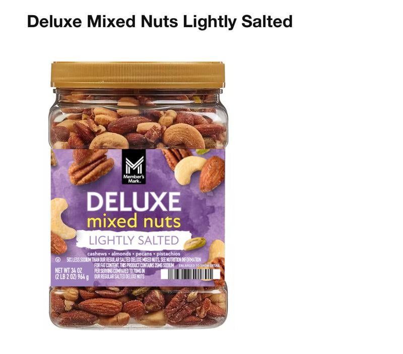 caramelさま　専用 Member's Mark Lightly Salted Deluxe Mixed Nuts, 34 oz
