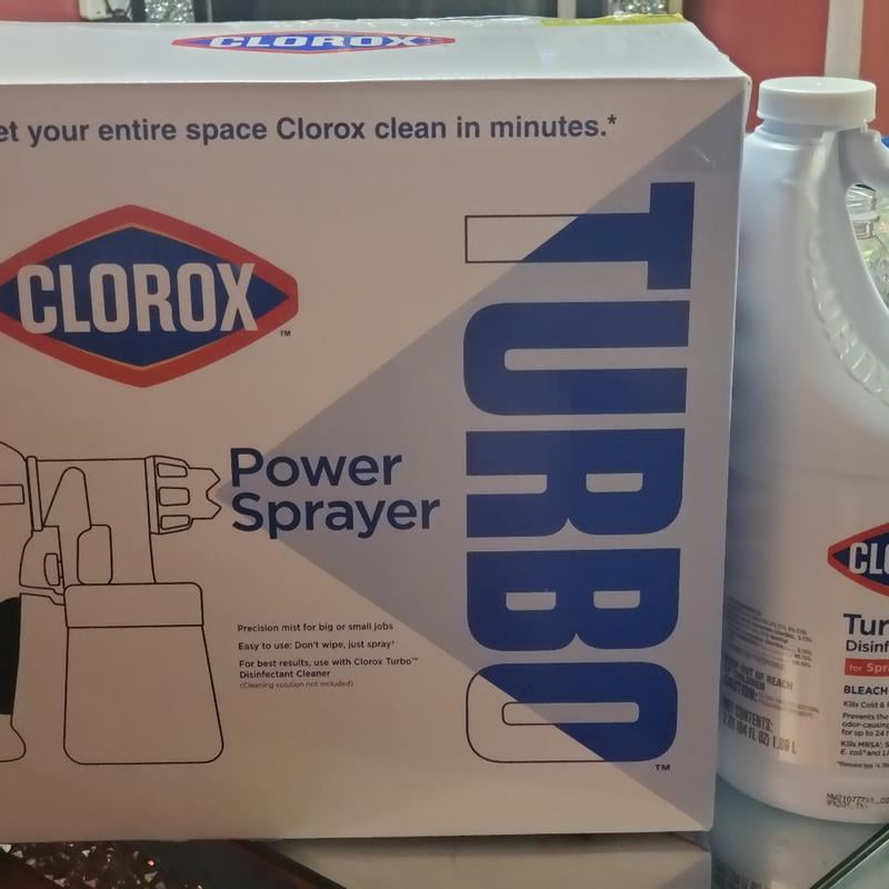 Customer reviews for Clorox Indoor Turbo Disinfectant Cleaner for