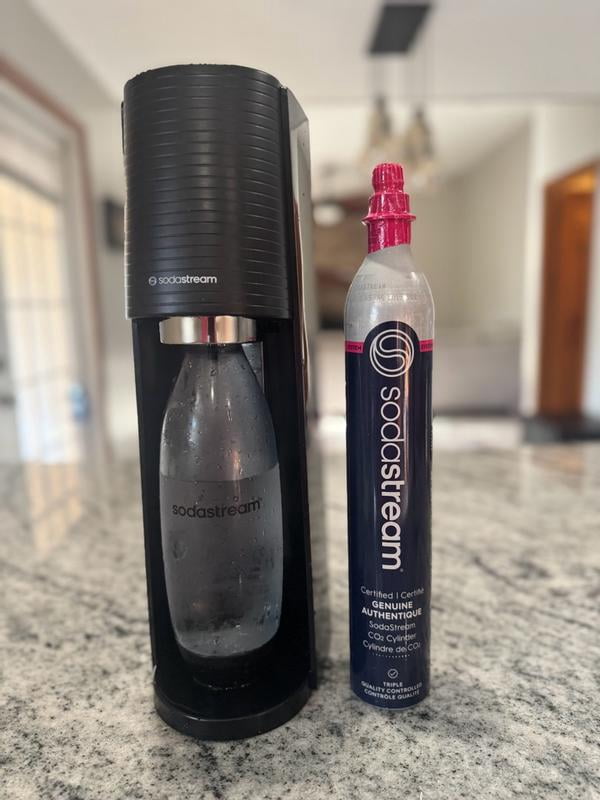 SodaStream Terra Sparkling Water Maker Bundle withCO2, Bottle and