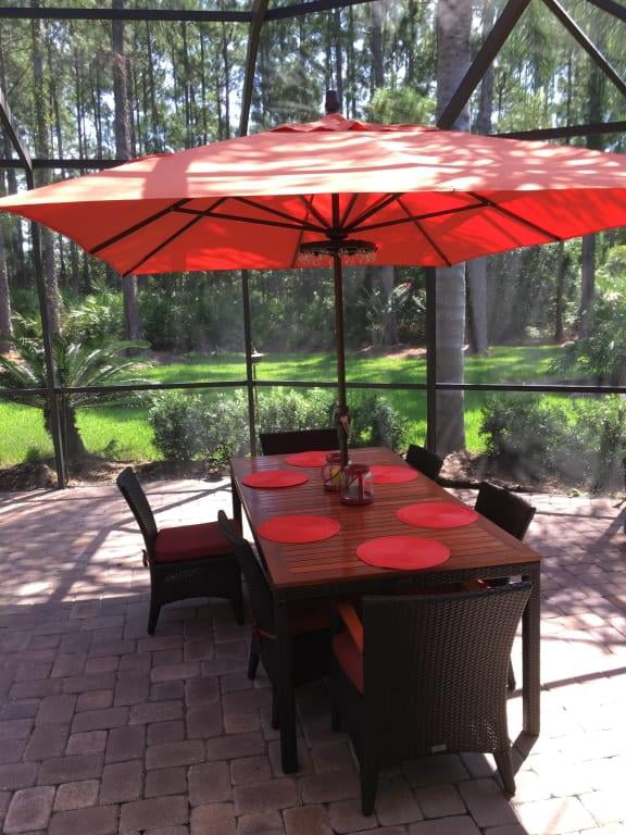 Coral Coast 8 X 11 Ft Aluminum Rectangle Patio Umbrella Walmart Com Walmart Com