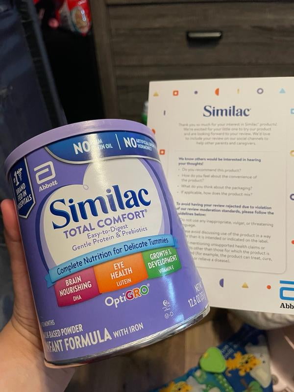 Customer reviews for Similac Total Comfort Powder Baby Formula