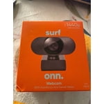 Onn Computer Camera Onn 1440P Webcam with Autofocus Built-in Microphone Adjustable, USB for ...