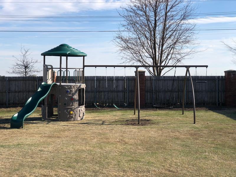 adventure tower swing set