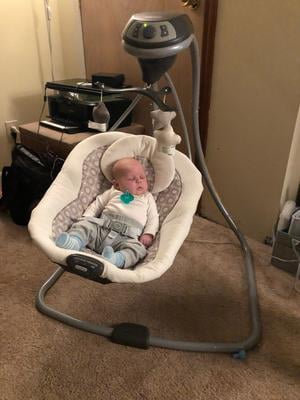 abbington baby swing