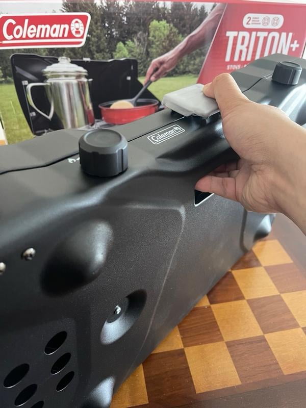 Coleman Triton+ Outdoor Portable Gas Camping Stove, 2 Burners