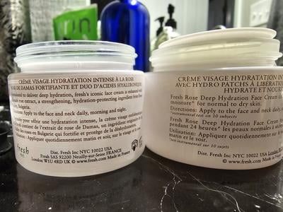 Fresh Rose Deep Hydration Face Cream, 1.6 oz, Lightweight