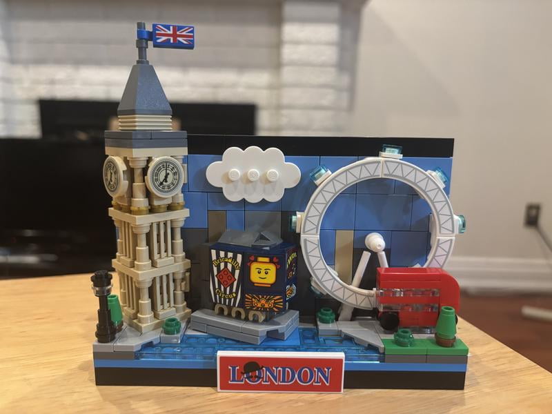 LEGO Creator 40569 London Postcard, 3D Buildable Landmarks Set