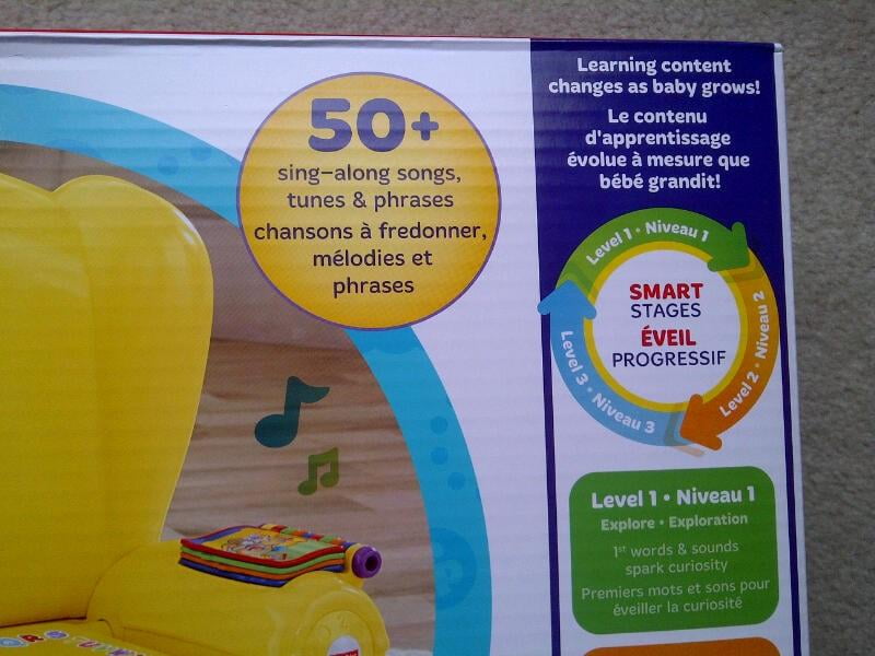 vtech chair yellow