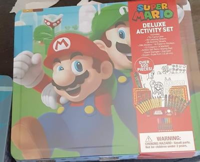 Nintendo Super Mario Art Activity Set, 500+ Pieces, for Boys and