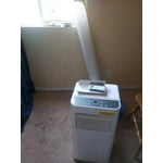 KISSAIR Portable Air Conditioner 10000 BTU Ashrae, 3-in-1 Portable AC, Dehumidifier & Fan with 24-Hour Timer/Remote Control/Windows Kit (White)