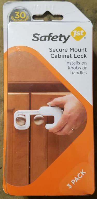 Secure Mount Home Safety Cabinet Lock 2pk Walmart Com