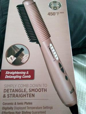 kiss hair straightener comb