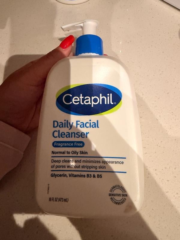 Cetaphil, Daily Facial Cleanser, 8 Oz, for Normal to Oily Skin