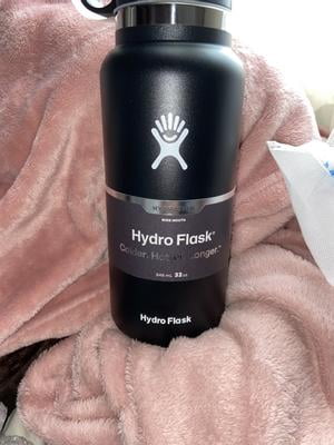Hydro Flask 32oz Water bottle Stainless Steel & Vacuum Insulated with Straw  Lid- Fog - 2.0 New Design - Walmart.com