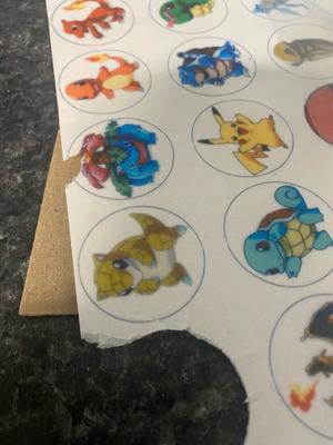edible pokemon cards YummyArt Edible Cake Topper - Glurak Edible Fondant Cake Topper 20cm  Diameter