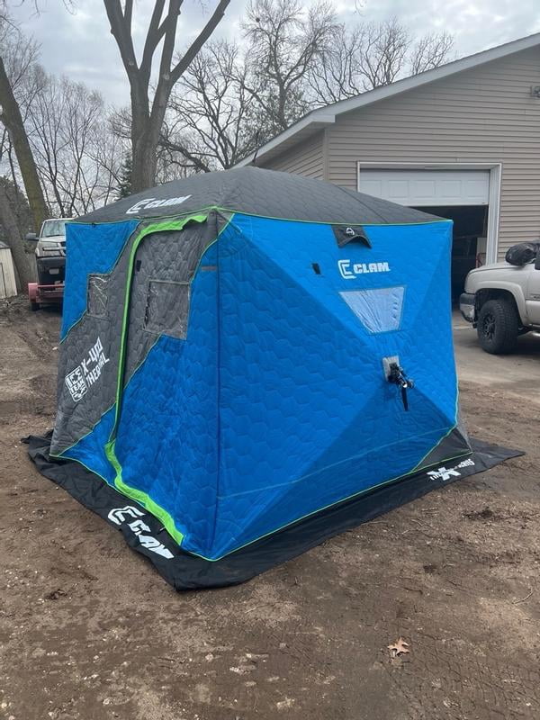 うみ Customer reviews for CLAM Portable 9 Foot Jason Mitchell X5000 Ice
