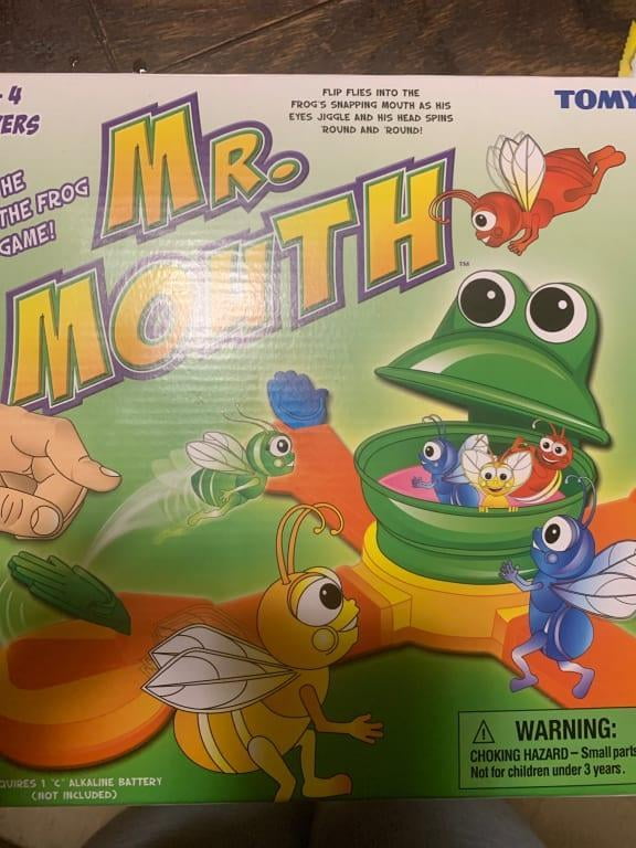 Mr Mouth Feed The Frog Classic Family Game Fly Flicking Game Walmart Com Walmart Com