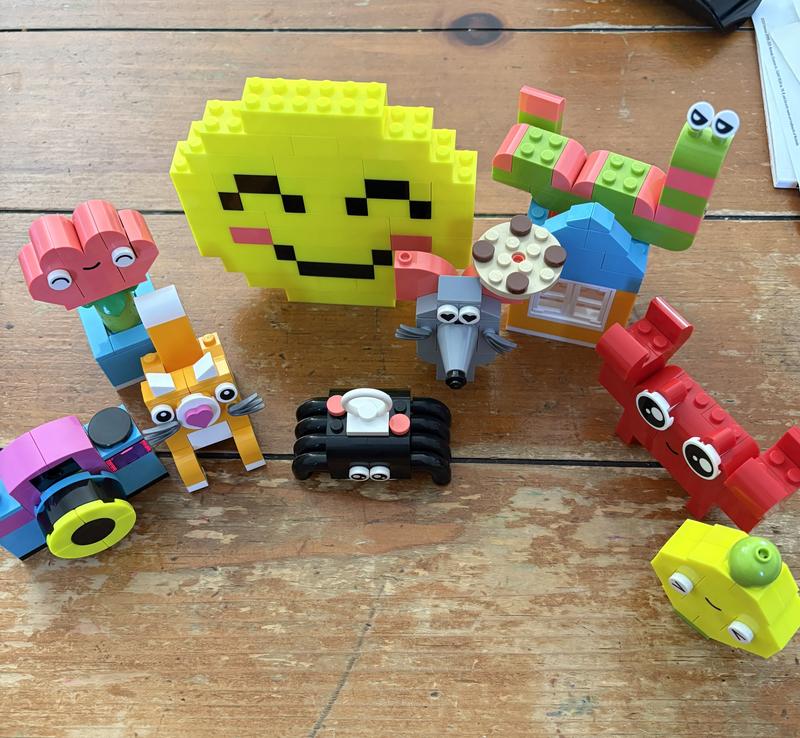 LEGO Classic Creative Happy Box Building Toy Set - Building Blocks