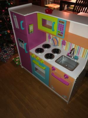 Kidkraft Deluxe Big And Bright Kitchen Walmart Com
