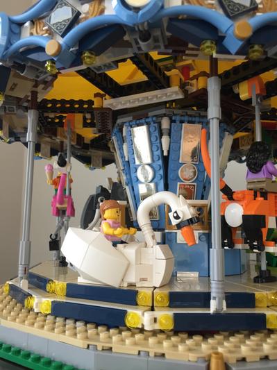 lego carousel lights