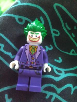 The LEGO Batman Movie Minifigure Joker with Large Grin from