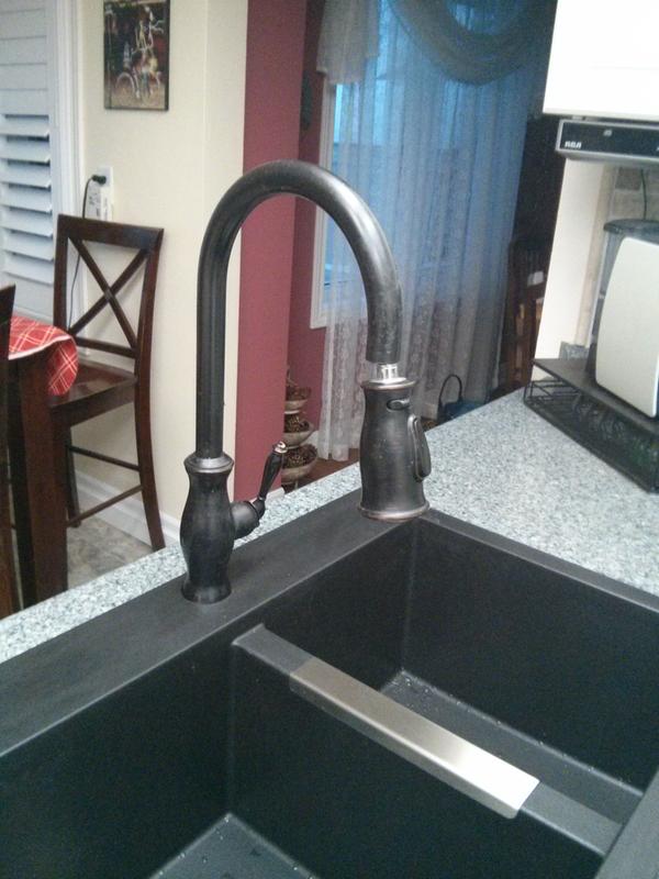 Price Pfister F 529 7cny 1 Handle Pull Down Sprayer Kitchen Faucet