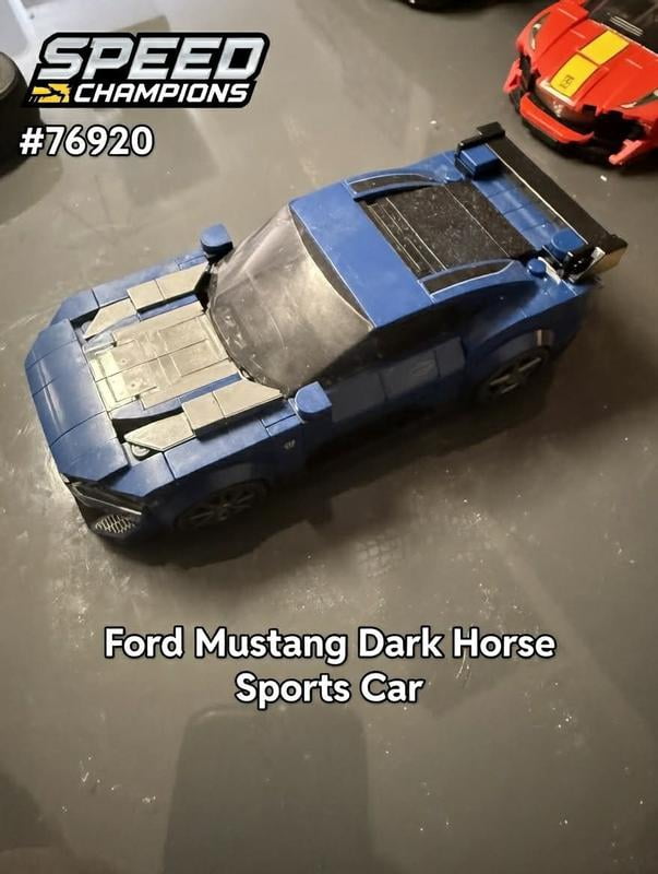 LEGO, Speed Champions Ford Mustang Dark Horse Sports Car, 76920