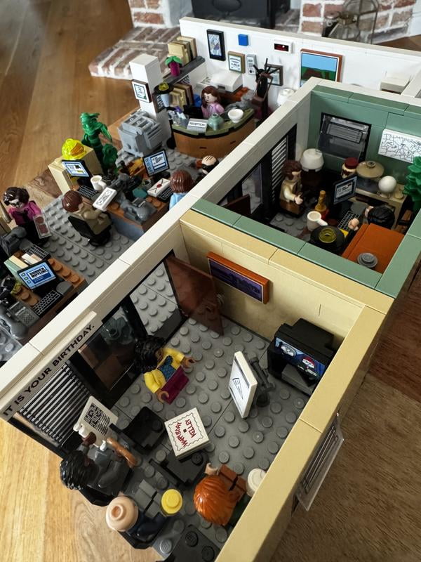 LEGO Ideas The Office 21336 Dunder Mifflin Scranton Model Kit 15 Minifigures Gift for Adults Teens Walmart