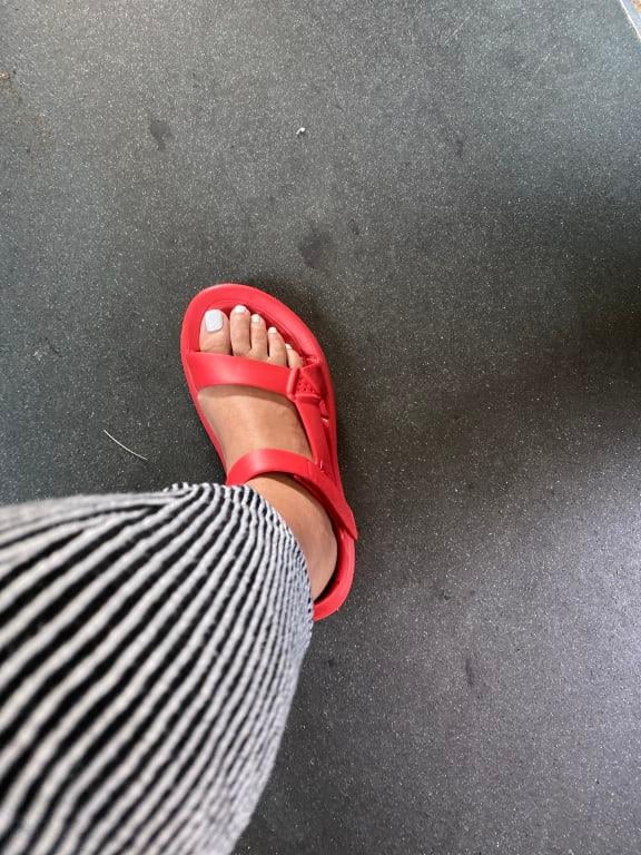 Teva Hurricane Drift Firey Red - Walmart.com display picture 1